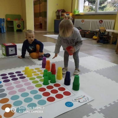 Przedszkolaki kodują w ramach Codeweek 2021/2022