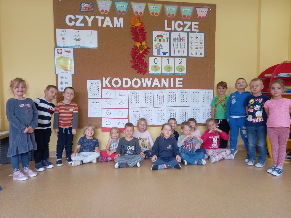 Przedszkolaki kodują w ramach Codeweek 2021/2022
