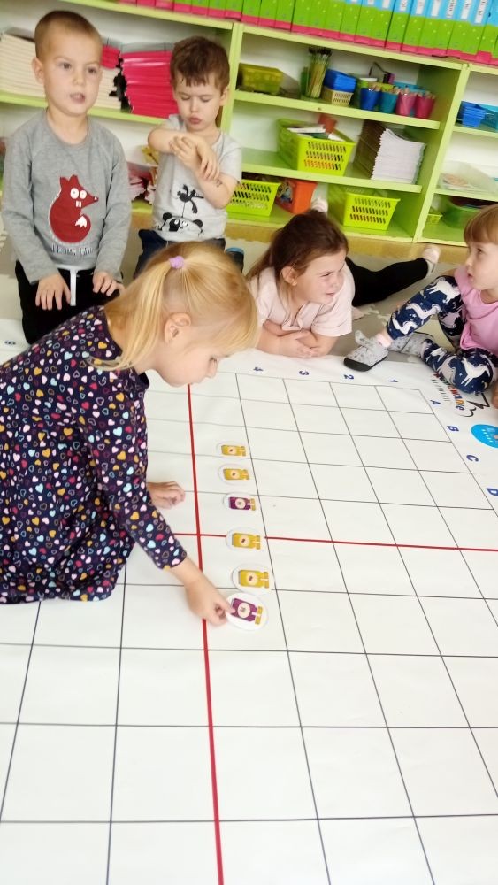 Przedszkolaki kodują w ramach Codeweek 2021/2022